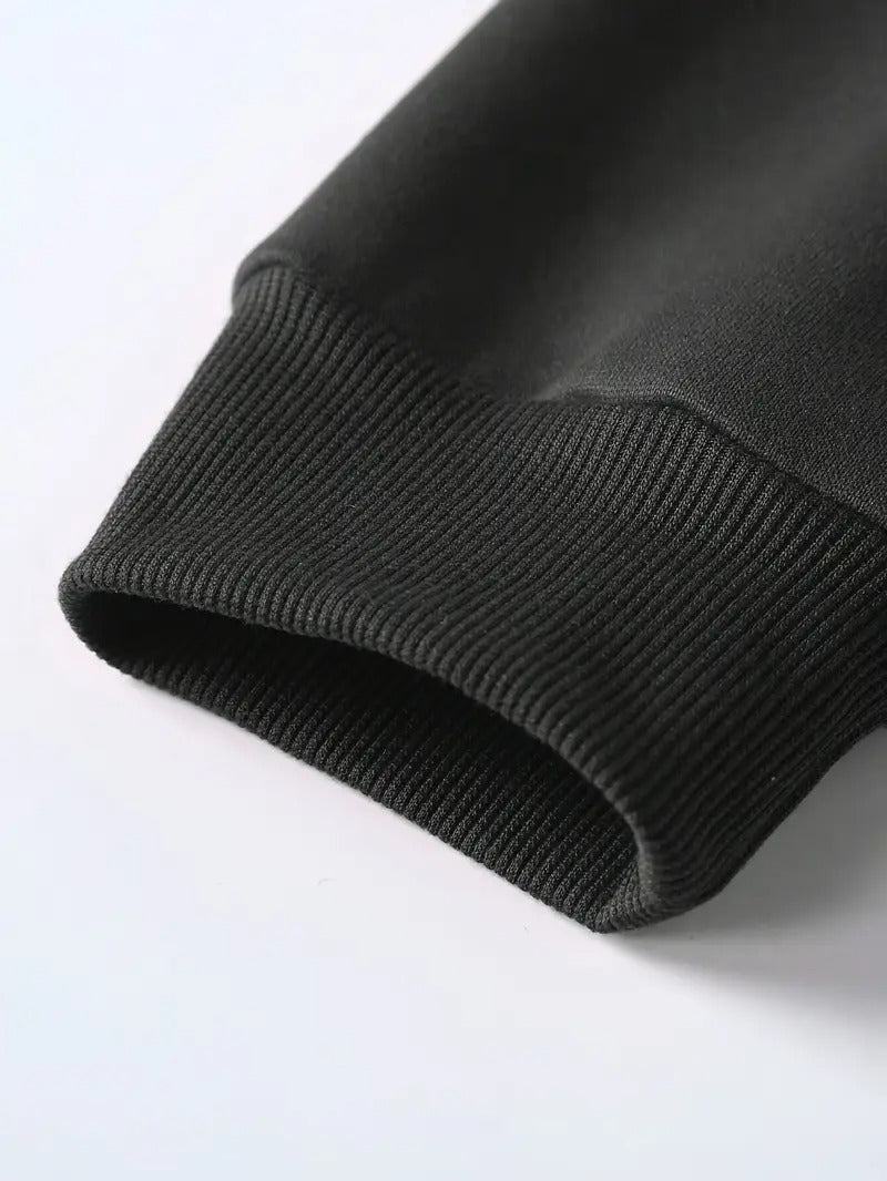 Premium Cotton BALACLAVA HOODIE LIMITED BLACK