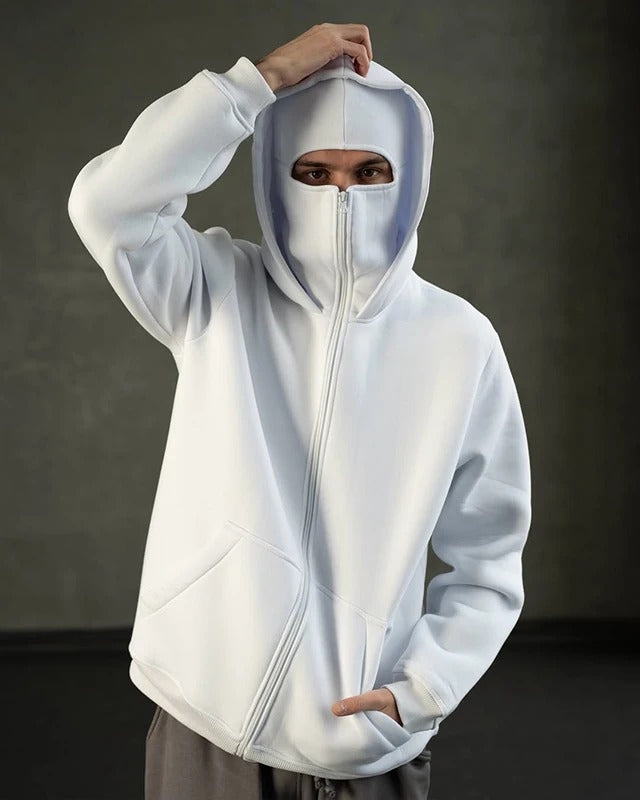 Balaclava Zip Hoodie