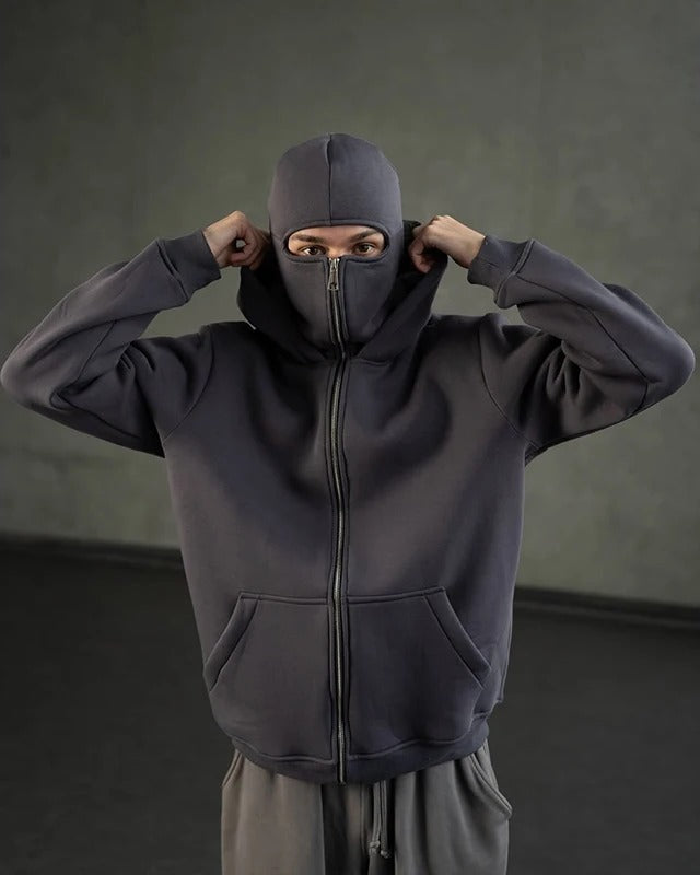 Balaclava Zip Hoodie