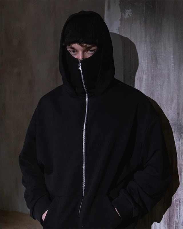 Balaclava Zip Hoodie